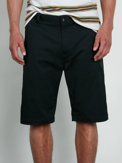 Volcom Vmonty Stretch Shorts - Black