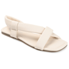 Journee Collection Collection Women's Tru Comfort Foam Jaymie Sandal In White