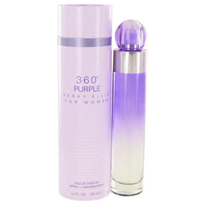 Perry Ellis 502340  360 Purple By  Eau De Parfum Spray 3.4 oz