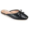 Journee Collection Journee Tammala Bow Detail Flat In Black