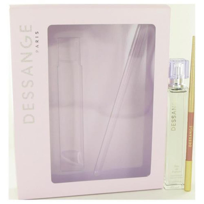 J. Dessange 456172 1.7 oz Eau De Parfum Spray With Free Lip Pencil In Pink