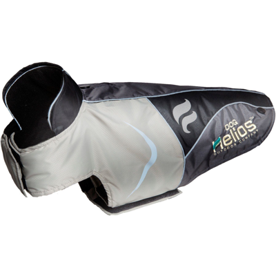Dog Helios Lotus-rusher 2-in-1 Dual-removable Layered Performance Dog Jacket In Grey