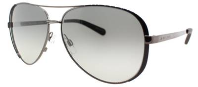Michael Kors Chelsea Mk 5004 101311 Womens Aviator Sunglasses In Silver