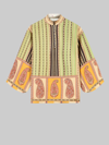 Etro Dress With Striped Pattern And Paisley Macro In Multi