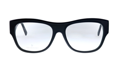Swarovski Sk 5213 001 53mm Womens Square Eyeglasses 53mm In White