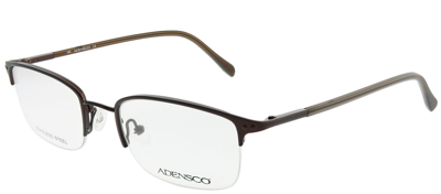 Adensco Ad 103 1z0 51mm Unisex Semi-rimless Eyeglasses 51mm In Grey