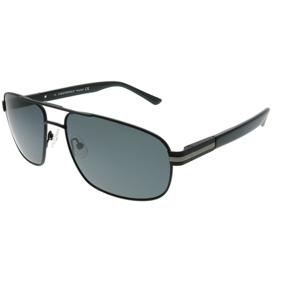 Chesterfield Ch 05s 0003 Unisex Aviator Sunglasses In Blue