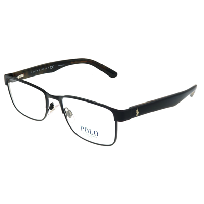 Polo Ralph Lauren Ph 1157 9038 53mm Unisex Rectangle Eyeglasses 53mm In Black