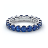THE ETERNAL FIT 14K 3.60 CT. TW. SAPPHIRE ETERNITY RING