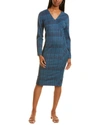 CARLISLE BRIT BRISTOL WOVEN DRESS