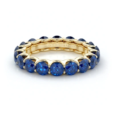 The Eternal Fit Sapphire Eternity Ring In Multi