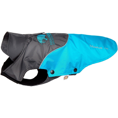 Touchdog Subzero-storm Reflective Year Round Waterproof Dog Coat In Blue