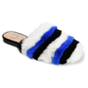 JOURNEE COLLECTION COLLECTION WOMEN'S FAUX FUR EVELIN MULE