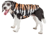 PET LIFE Pet Life   Luxe 'Tigerbone' Tiger-Patterned Mink Fashion Fur Dog Jacket