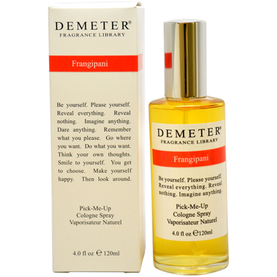 Demeter Frangipani By  For Women - 4 oz Cologne Spray In Yellow