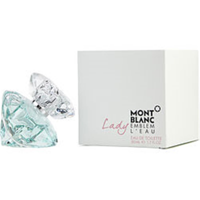 Mont Blanc 300189 1.7 oz Lady Emblem Leau Edt Spray For Women In Silver