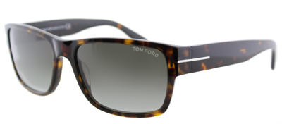 Tom Ford Mason Tf 445 52b Unisex Rectangle Sunglasses In Multi