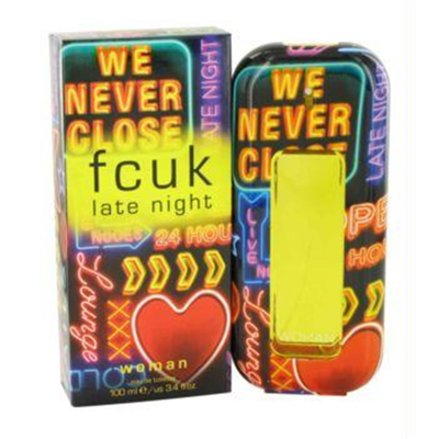 French Connection Fcuk Late Night By  Eau De Toilette Spray 3.4 oz In Pink