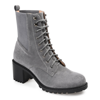 Journee Collection Collection Women's Tru Comfort Foam Kassia Bootie In Grey