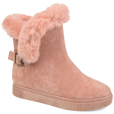 Journee Collection Collection Women's Tru Comfort Foam Sibby Winter Boot In Pink