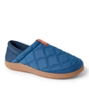 Dearfoams Men's River Closed Back With Collapsible Heel Slippers Men's Shoes In Deep Oasis