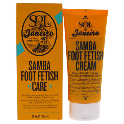 Sol De Janeiro Samba 2-step Foot Fetish Care By  For Unisex - 3 oz Foot Cream In Beige