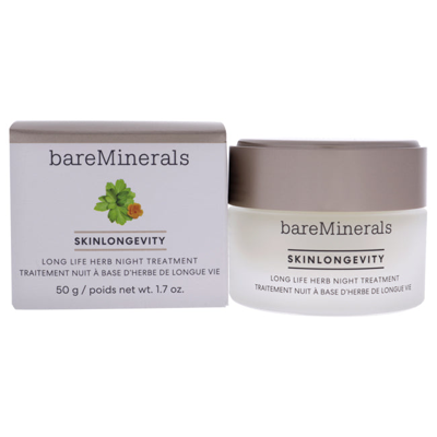 Bareminerals Skinlongevity Long Life Herb Night Treatment By  For Unisex - 1.7 oz Treatment In Purple