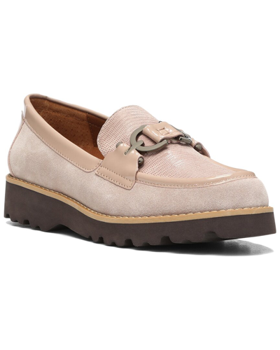 Donald Pliner Cliocs Leather & Suede Loafer In Nocolor