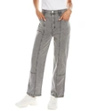 Le Jean Sasha Grey Acid High-rise Modern Straight Jean In Grey