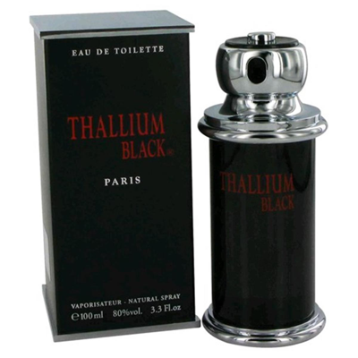 Jacques Evard Amthalb34s Thallium Black Eau De Toilette Spray For Men - 3.3 oz