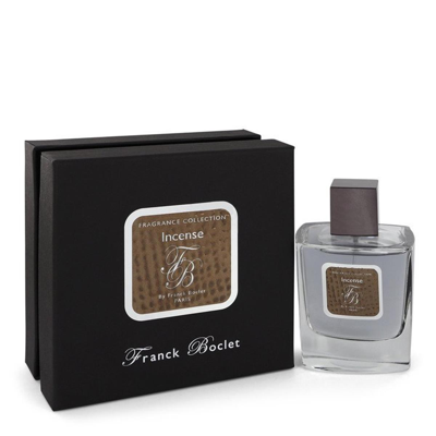 Franck Boclet 543654 3.4 oz Incense Cologne Eau De Parfum Spray For Men In Black