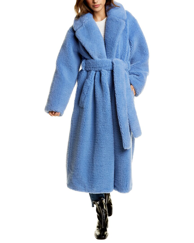 A.l.c . Anderson Coat In Blue