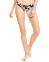 Tori Praver Swimwear Tori Praver Fallon Bottom In Black