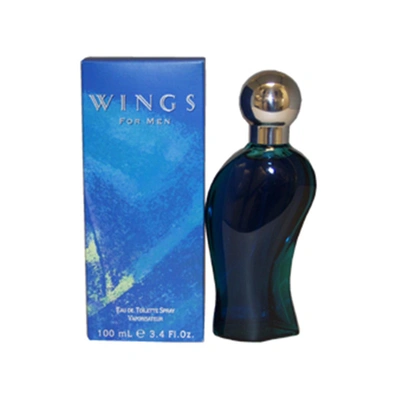 Giorgio Beverly Hills M-1190 Wings By  For Men - 3.4 oz Edt Cologne  Spray In Purple