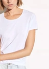 Shop Vince Short Sleeve Crew Tee In White