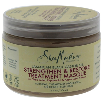 Shea Moisture U-hc-12177 Jamaican Black Castor Oil Strengthen-grow & Restore Treatment Masque For Unisex - 12 oz
