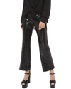 MICHAEL KORS SABLE CROP FLARE LEG PANT