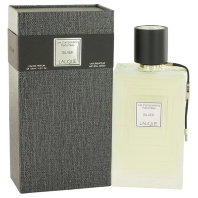 Lalique 518713 Les Compositions Parfumees Silver Eau De Parfum Spray, 3.3 oz