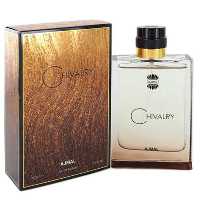 Ajmal 550589 3.4 oz Chivalry Cologne Eau De Parfum Spray For Men In Pink