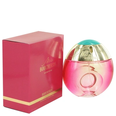 Boucheron Fx3052 3.4 oz Miss  Women Eau De Parfum Spray In Pink