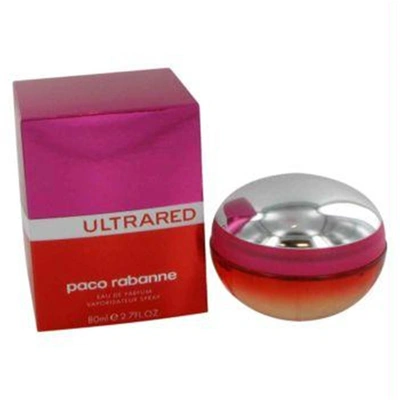 Paco Rabanne Ultrared By  Eau De Parfum Spray 2.7 oz In Red
