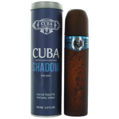 Cuba Amsh34s 3.4 oz Shadow Eau De Toilette Spray For Men In Pink