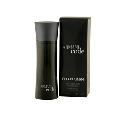 Giorgio Armani Armani Black Code For Men By  - Edt Spray 2.5 oz