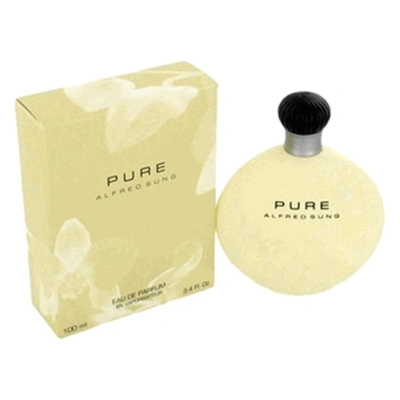 Alfred Sung Awpur34s Pure Eau De Parfum Spray For Women - 3.4 oz In White
