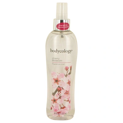 Bodycology 538301 8 oz Cherry Blossom By  Fragrance Mist Spray For Women In Pink