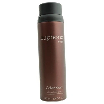 Calvin Klein 278409 Euphoria Men Body Spray - 5.4 oz In Brown