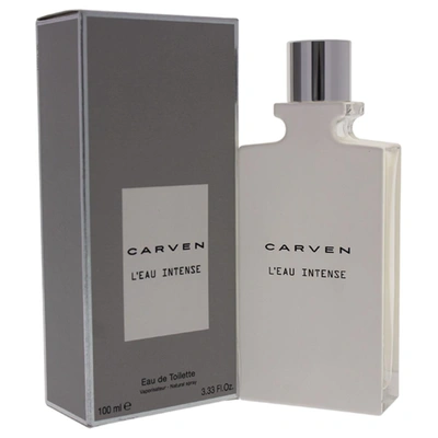 Carven M-5525 L Eau Intense Eau De Toilette Spray For Men - 3.33 oz In Purple