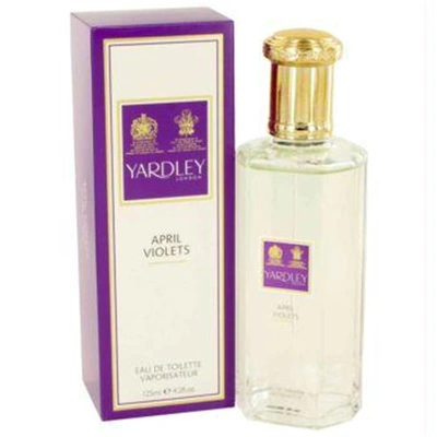 Yardley London April Violets By  Eau De Toilette Spray 4.2 oz In Purple