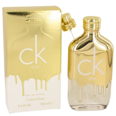 Calvin Klein 535448 3.4 oz Ck One Gold Eau De Toilette Spray For Unisex