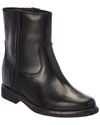 Isabel Marant Susee Leather Ankle Booties In Black